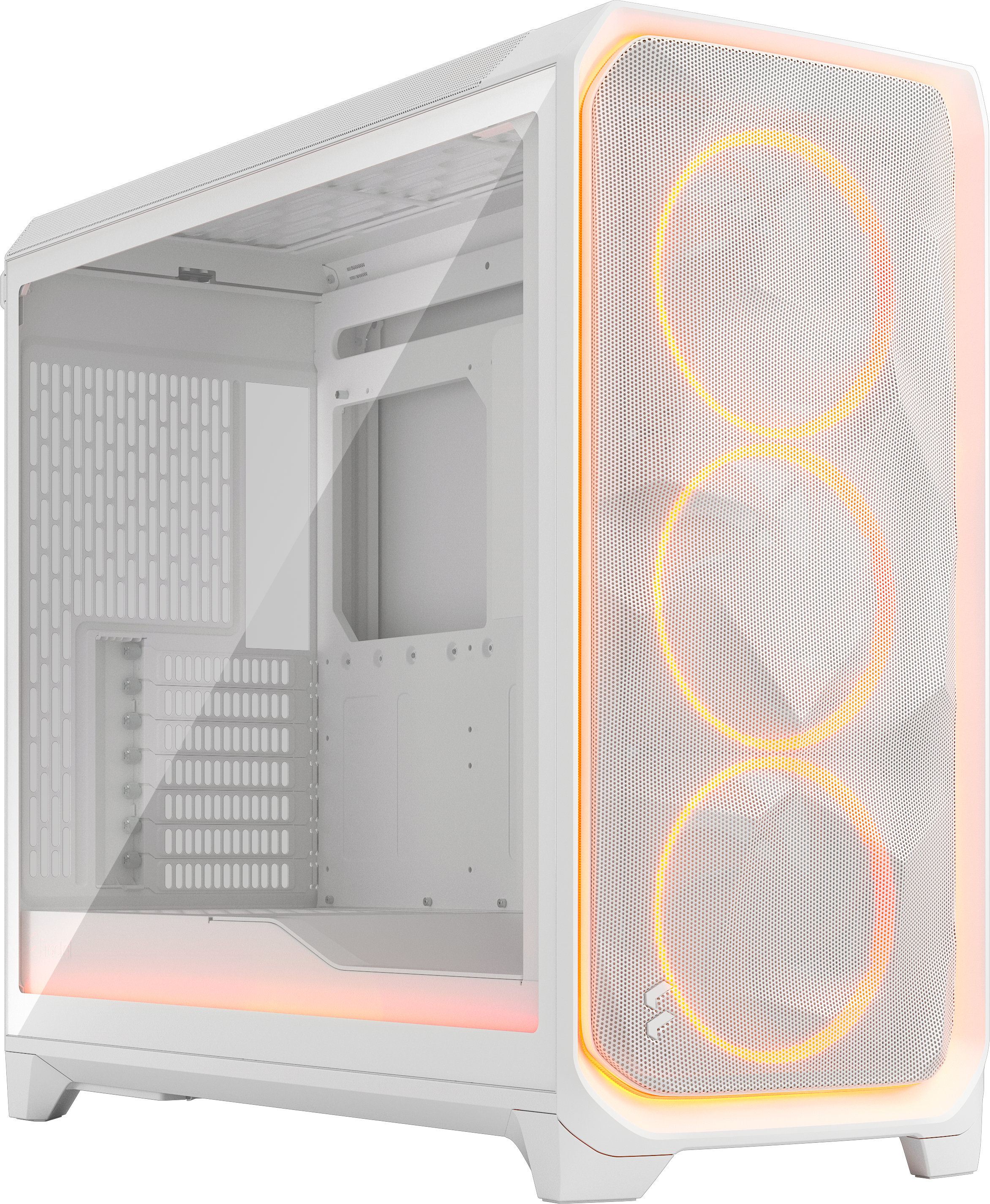 Fractal Meshify 3 XL Ambience Pro RGB E-ATX Gaming Case in White