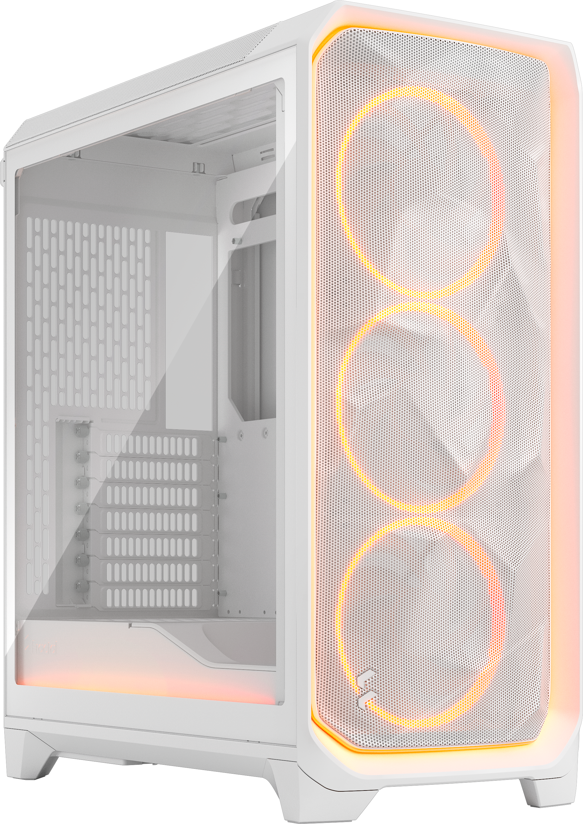 Fractal Meshify 3 Ambience Pro RGB Mid Tower Gaming Case - White 