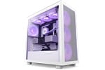 NZXT H7 Flow RGB Mid Tower Case - White 
