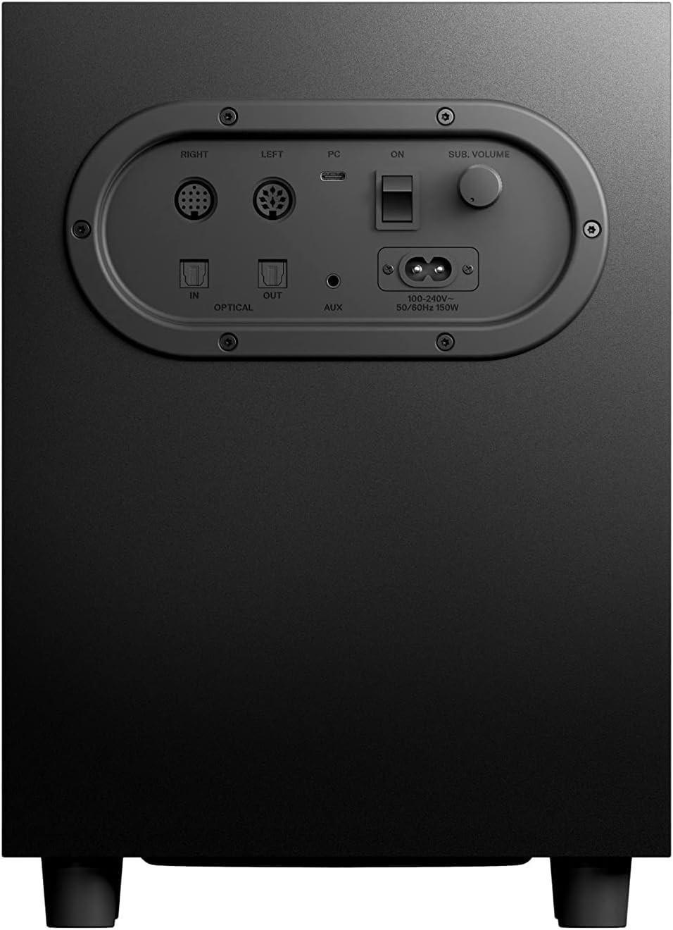 SteelSeries Arena 7 Illuminated 2.1 Gaming Speakers - Black