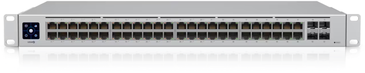 Ubiquiti Networks USW-48-POE 48-Port Gigabit PoE+ Rackmount Switch 