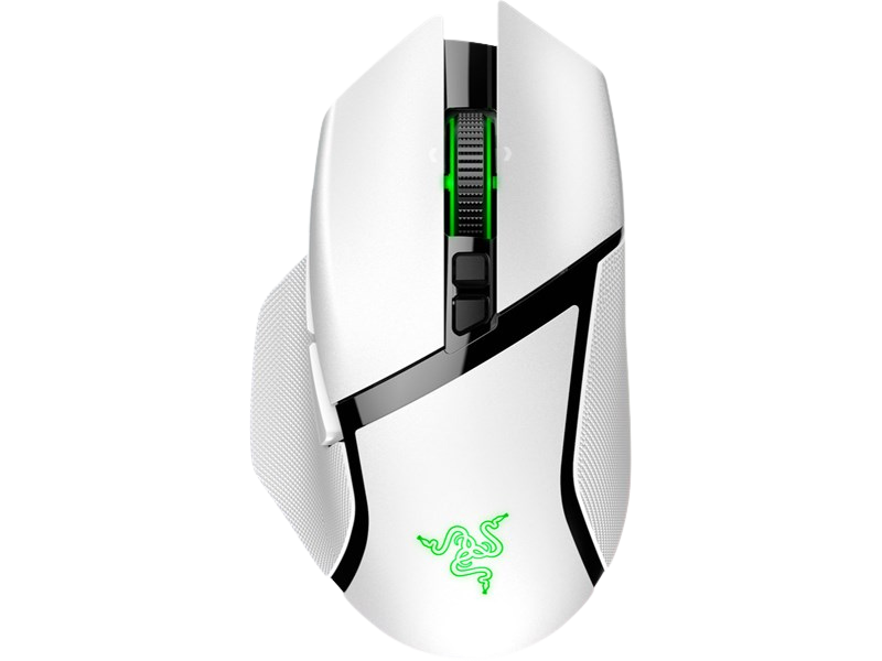 Image of Razer Basilisk V3 Pro Customisable Wireless Gaming Mouse in White