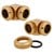 Corsair Hydro X Series XF Hardline 90 Degree 14mm OD Fitting Twin Pack in Gold