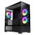 GameMax Vista Mini Mid Tower Case in Black with 3x ARGB Fans